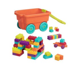 Конструктор - Архітектор помаранчевий візок