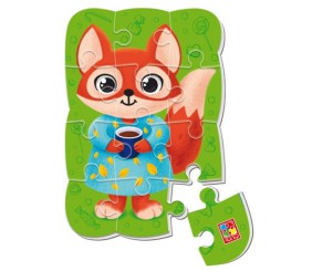 Магнітні пазли "Лисиця", 12 деталей (укр)