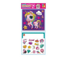 Набір для творчості 4в1 "Райдужні єдиноріжки" (укр)