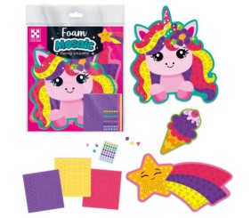 Мʼяка мозаїка "Веселий Єдиноріг" (3 основи)