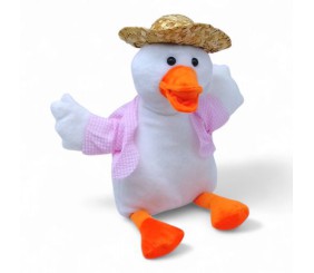 Мʼяка іграшка "Каченя, що крякає", 30 см