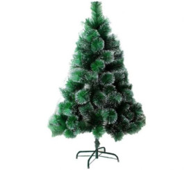 Ялинка штучна висота 115 см, розбірна, прикрашена глітером, в коробці