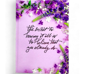 Щоденник (блокнот) "Pretty", A5, 288 сторінок у лінійку