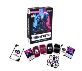 Настільна карткова гра "Інкогніто" (укр)