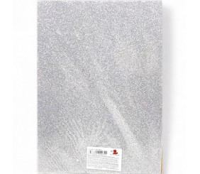 Фоаміран з глітером А4 (210х297мм, товщина 1,5 мм) 5 аркушів