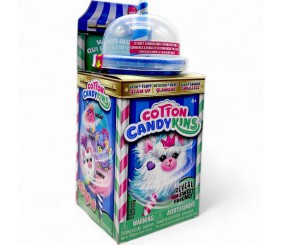 Мʼяка іграшка-сюрприз "Cotton Candykins: Пухнастий улюбленець", блакитний