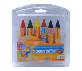 Набір малювання - воскова крейда, 6 кольорів