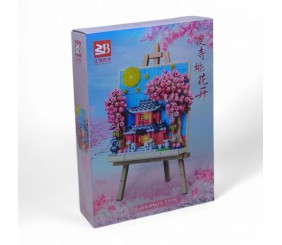 Конструктор Painting: Японський палац, зі світлом, в коробці