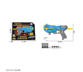 Бластер "Hero" cтріляє поролоновими патронами