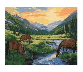 Картина по номерах "Передсвітанковий час" 40х50 см