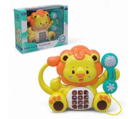 Музична іграшка "Телефон: Левеня", світло, звук