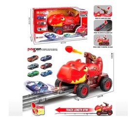 Машинка-запуск "Динозавр: Тиранозавр", стріляє