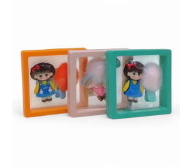 Набір прикрас - заколочки для волосся, 2 штуки, мікс видів