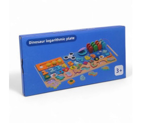 Деревʼяна ігрова панель - вкладиші, риболовля, спінер, лабіринт, кастаньєти