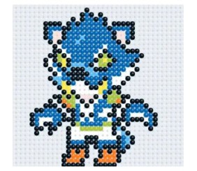 Алмазна мозаїка (міні) "Бравл Старс (Brawl Stars) Леон Вервульф", 10х10 см