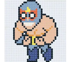 Алмазна мозаїка (міні) "Бравл Старс (Brawl Stars) Ель Прімо", 10х10 см