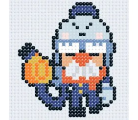 Алмазна мозаїка (міні) "Бравл Старс (Brawl Stars) Гейл", 10х10 см