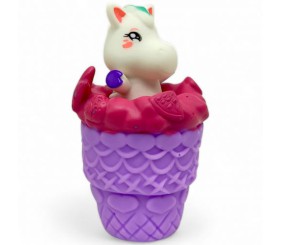 Пискавка зі світлом "Стаканчик. Єдиноріжка", 11 см