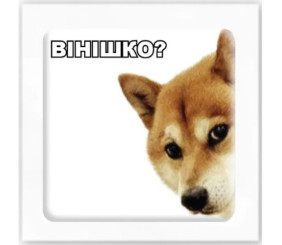 3D стікер "Вінішко" (ціна за 1 стікер)