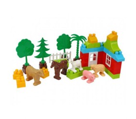 Пластиковий конструктор "Ферма" 45 елементів