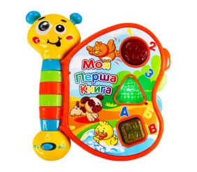 Двомовна іграшка, що розвиває Kiddi Smart – Моя перша книга