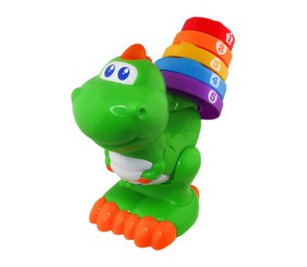 Двомовна інтерактивна іграшка "Динозаврик Барвограй" (укр/англ)