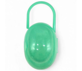 Контейнер для зберігання пустушки (зелений)