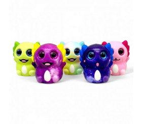 Іграшка-антистрес (сквіш) "Аксолотль", 8 см, мікс видів