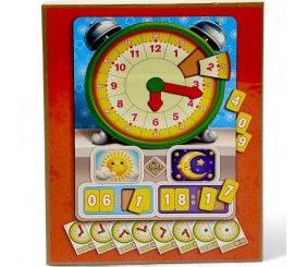 Набір для навчання "Годинник - Вчимо час"
