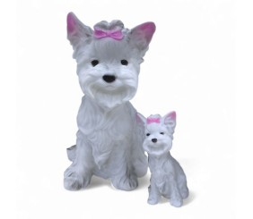 Песик-пискавка гумові, великий і малий