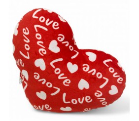 Іграшка м’яка "Серце Love" розмір М (26х8х18 см)