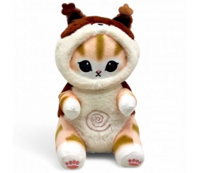 Мʼяка іграшка аніме "Котик в капюшоні", 30 см