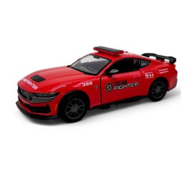 Машинка металева "Ford Mustang Dark-Horse (Firefighter)"