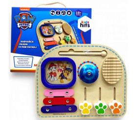 Деревʼяна іграшка "Щенячий патруль: Музична панель"