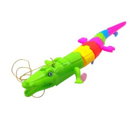 Крокодил інтерактивний, світло, музика, на батарейках