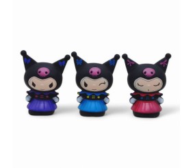 Дитяча гумова пискавка Аніме Куромі 10,5 см, 3 штуки, мікс видів