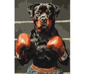 Картина по номерах "Рингова сила" 30х40 см