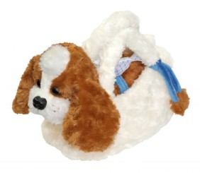 Іграшка Собачка кокер-спаніель Джесі в сумці