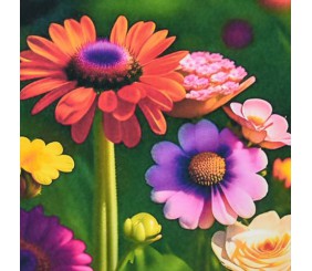 Алмазна мозаїка "Кольорова гамма" 30х30 см