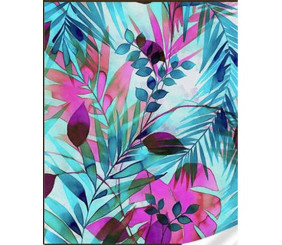 Алмазна мозаїка "Абстракція листя", 30х40 см