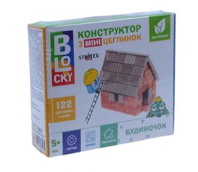 Набір для творчості з міні-цеглинок "Будиночок"