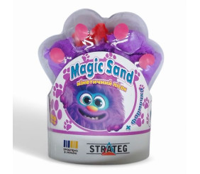 Кінетичний пісок "Magic Sand. Лапка", 250 г (фіолетовий)