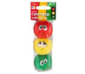 Іграшка Світлофор, м’яка іграшка, 3 ел Tigres