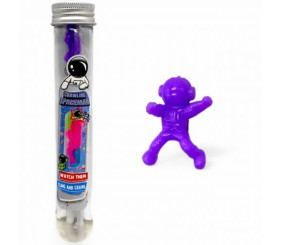 Іграшка-тягнучка "Космонавт" 3 см (6 штук у колбі)