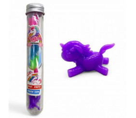 Іграшка-тягнучка "Єдиноріг" 3 см (7 штук у колбі)