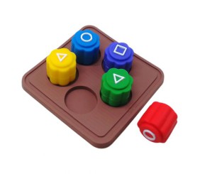 Настільна гра Гонгі Gonggi - "Гра в кальмара 2", на підставці (вид 4)