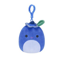 М'яка іграшка на кліпсі Squishmallows – Чорниця Блубі (9 cm)