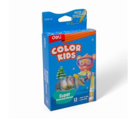 Фломастери "Color Kids", 12 кольорів