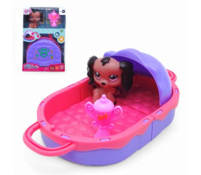 Ігровий набір "Милий улюбленець", валіза, песик, аксесуар