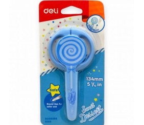 Ножицi канцелярські "Sweet Dessert" (блакитні)